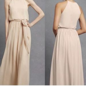 BHLDN x Donna Morgan Alana Dress - blush 2